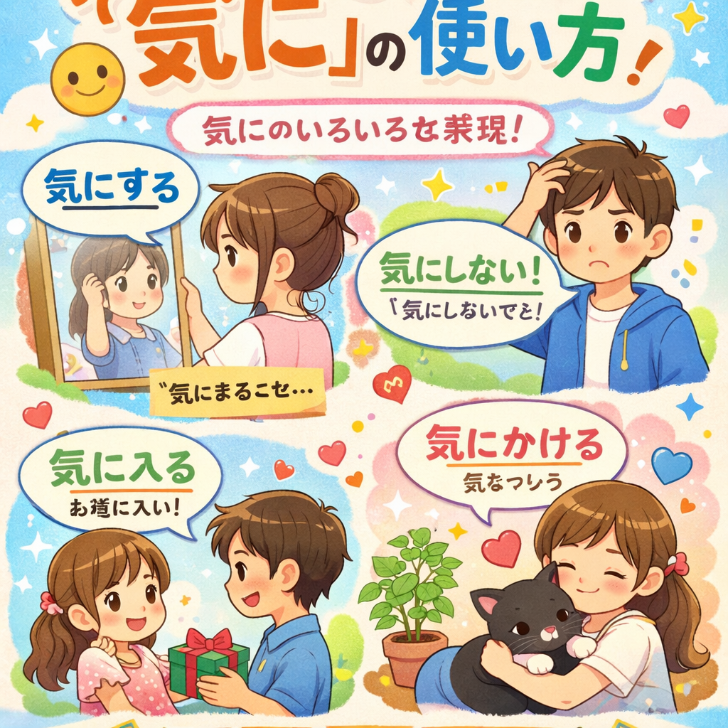 気にのいろな表現